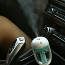Car Air Humidifier Diffuser Essential Oil Ultrasonic Aroma Mist Blue