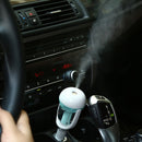 Car Air Humidifier Diffuser Essential Oil Ultrasonic Aroma Mist Blue