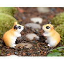 10pcs Miniature Dollhouse Fairy Garden Resin Landscape DIY Hamster Decor