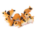 10pcs Miniature Dollhouse Fairy Garden Resin Landscape DIY Hamster Decor