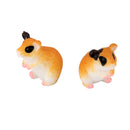 10pcs Miniature Dollhouse Fairy Garden Resin Landscape DIY Hamster Decor