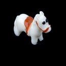 10pcs Miniature Dollhouse Fairy Garden Resin Landscape Steed Horse -White