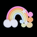 10pcs Miniature Dollhouse Fairy Garden Landscape Star Rainbows Decor
