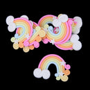 10pcs Miniature Dollhouse Fairy Garden Landscape Star Rainbows Decor