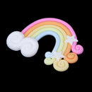 10pcs Miniature Dollhouse Fairy Garden Landscape Star Rainbows Decor