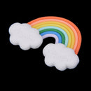 10pcs Miniature Dollhouse Fairy Garden Landscape Clouds Rainbows Decor