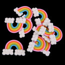 10pcs Miniature Dollhouse Fairy Garden Landscape Rainbows Decor