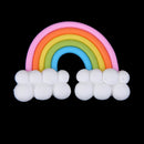 10pcs Miniature Dollhouse Fairy Garden Landscape Rainbows Decor