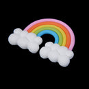 10pcs Miniature Dollhouse Fairy Garden Landscape Rainbows Decor