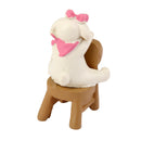 Miniature Resin Chair Dog Dollhouse Ornament Craft Fairy DIY Bonsai Decor