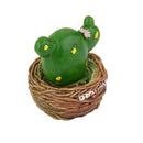 Miniature Resin Green Plant Dollhouse Ornament Craft Fairy DIY Bonsai Decor