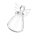 Angel Shape Glass Wall Hanging Vase Bottle Plant Flower Home Decor