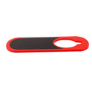 Mini Blank Tear Resistant Two Sided Wooden Door Hanger Sign Warning Tag Red Black 22x9cm