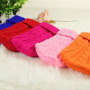Dog Puppy Warm Winter Knitted Fashionable Soft Durable Sweater Clothes Apparel Costume Outfit Pet Supplies 6