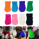 Dog Puppy Warm Winter Knitted Fashionable Soft Durable Sweater Clothes Apparel Costume Outfit Pet Supplies 10