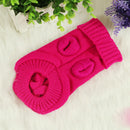 Dog Puppy Warm Winter Knitted Fashionable Soft Durable Sweater Clothes Apparel Costume Outfit Pet Supplies 4