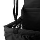 Folding Dog Pet Travel Booster Bag Car Seat Carrier Safety Mesh Cover Black