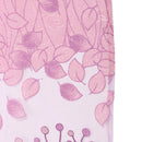 Floral Pattern Window Door Balcony Drape Curtain Home Office Decor Purple
