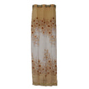 Morning Glory Pattern Window Door Balcony Curtain Home Office Decor Coffee