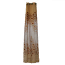 Morning Glory Pattern Window Door Balcony Curtain Home Office Decor Coffee