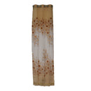 Morning Glory Pattern Window Door Balcony Curtain Home Office Decor Coffee