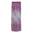 1Pc 100x250cm Morning Glory Bedroom Window Voile Cortina Jacquard Curtain Drape Purple