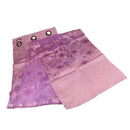 1Pc 100x250cm Morning Glory Bedroom Window Voile Cortina Jacquard Curtain Drape Purple