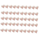 50 Laser Cut Heart Wine Glass Place Card Wedding Baby Shower Decor Pink