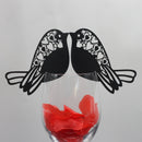 50 Birds Wine Glass Place Card Wedding Baby Shower Party Decor