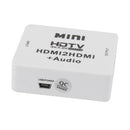 Generic HDMI to HDMI Audio Video Converter Splitter Digital Analog Adapter