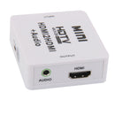 Generic HDMI to HDMI Audio Video Converter Splitter Digital Analog Adapter