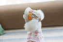Flower Dog Cat Puppy Pet Chihuahua Sport Cap Bucket Hat Visor Sunbonnet S