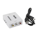 HDTV Mini Composite HDMI 1080P to RCA Audio Video AV CVBS Adapter Converter