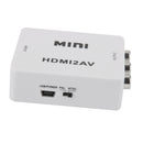 HDTV Mini Composite HDMI 1080P to RCA Audio Video AV CVBS Adapter Converter