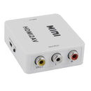 HDTV Mini Composite HDMI 1080P to RCA Audio Video AV CVBS Adapter Converter