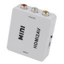 HDTV Mini Composite HDMI 1080P to RCA Audio Video AV CVBS Adapter Converter