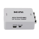 Mini Composite AV CVBS 3RCA to HDMI Video Converter Adapter 720p 1080p