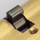 65MM 27.5/10/27.5 Brass Brushed Key Cylinder Door Lock Barrel with 8 keys