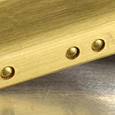 70MM 27.5/10/32.5 Brass Brushed Key Cylinder Door Lock Barrel with 8 keys