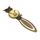 Antique Style Rabbit Pattern Metal Clip Bookmark Marker Reading Gift