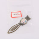 Retro Ducument Bookmark Reading Marker Stationery Metal Clip Bride&Groom