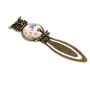 Retro Ducument Bookmark Reading Marker Stationery Metal Clip Bride&Groom