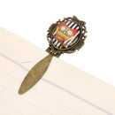 Retro Ducument Bookmark Reading Marker Stationery Metal Clip Owl Cage