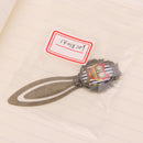 Retro Ducument Bookmark Reading Marker Stationery Metal Clip Owl Cage