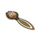 Retro Ducument Bookmark Reading Marker Stationery Metal Clip Owl Cage