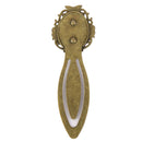 Retro Ducument Bookmark Reading Marker Stationery Metal Clip Owl Cage
