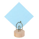House Clip Wedding Place Card Holder Picture Memo Note Photo Table Name Base