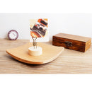 Tree Clip Photo Holder Picture Card Note Memo Display Wood Base Standing DIY