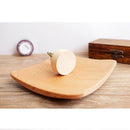 Flower Clip Photo Holder Picture Card Note Memo Display Wood Base Standing