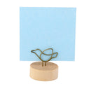 Bird Shape Design Memo Holder Paper Note Photo Clip Desk Decoration